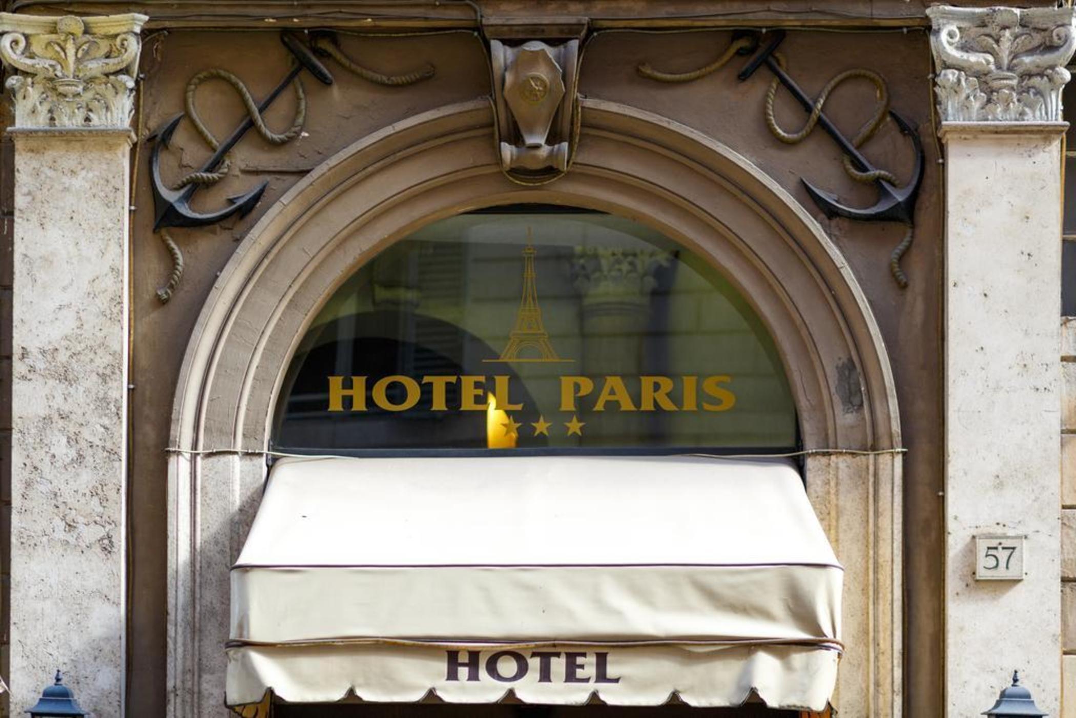 Hotel Paris Roma Exterior foto
