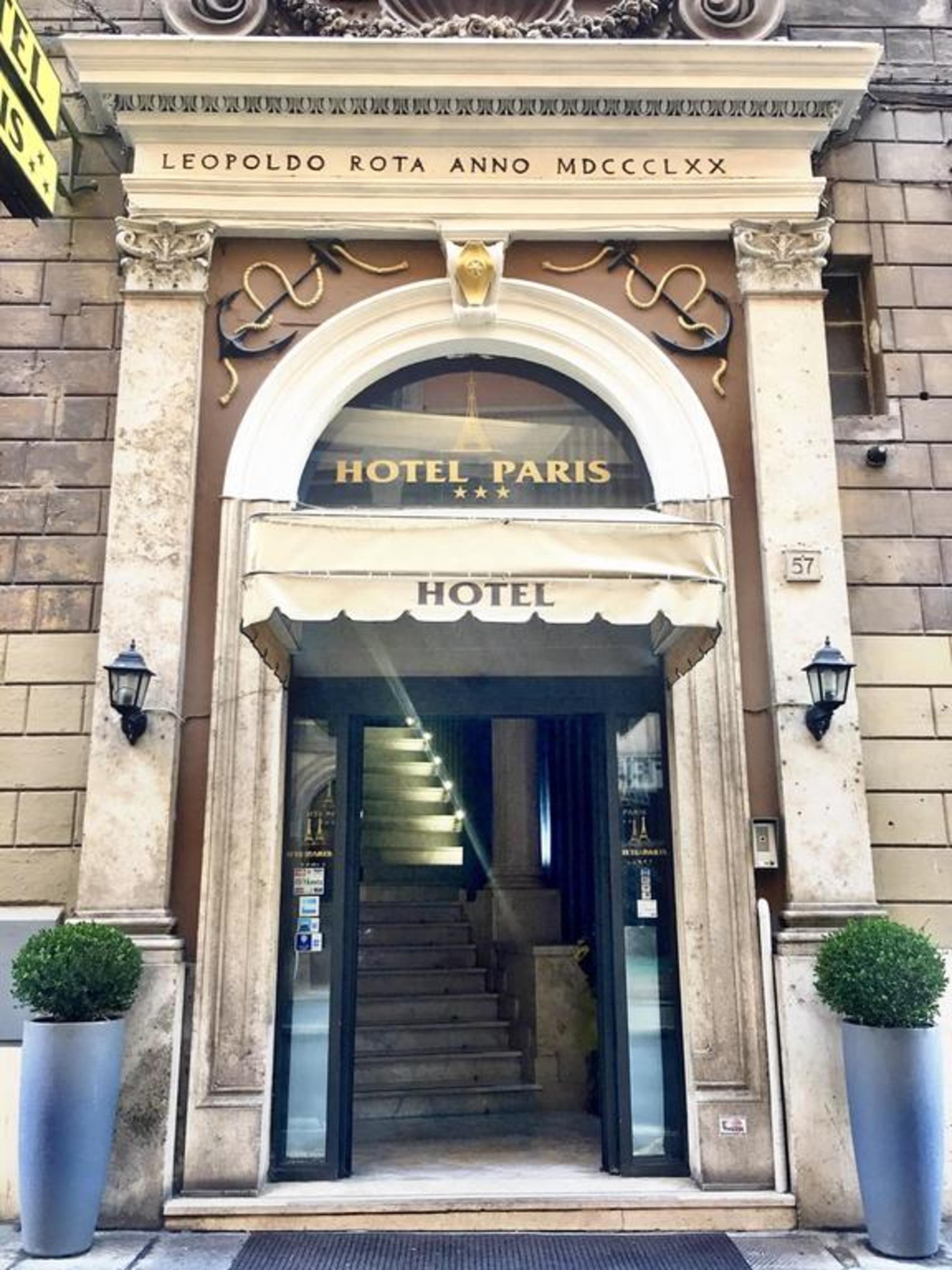 Hotel Paris Roma Exterior foto