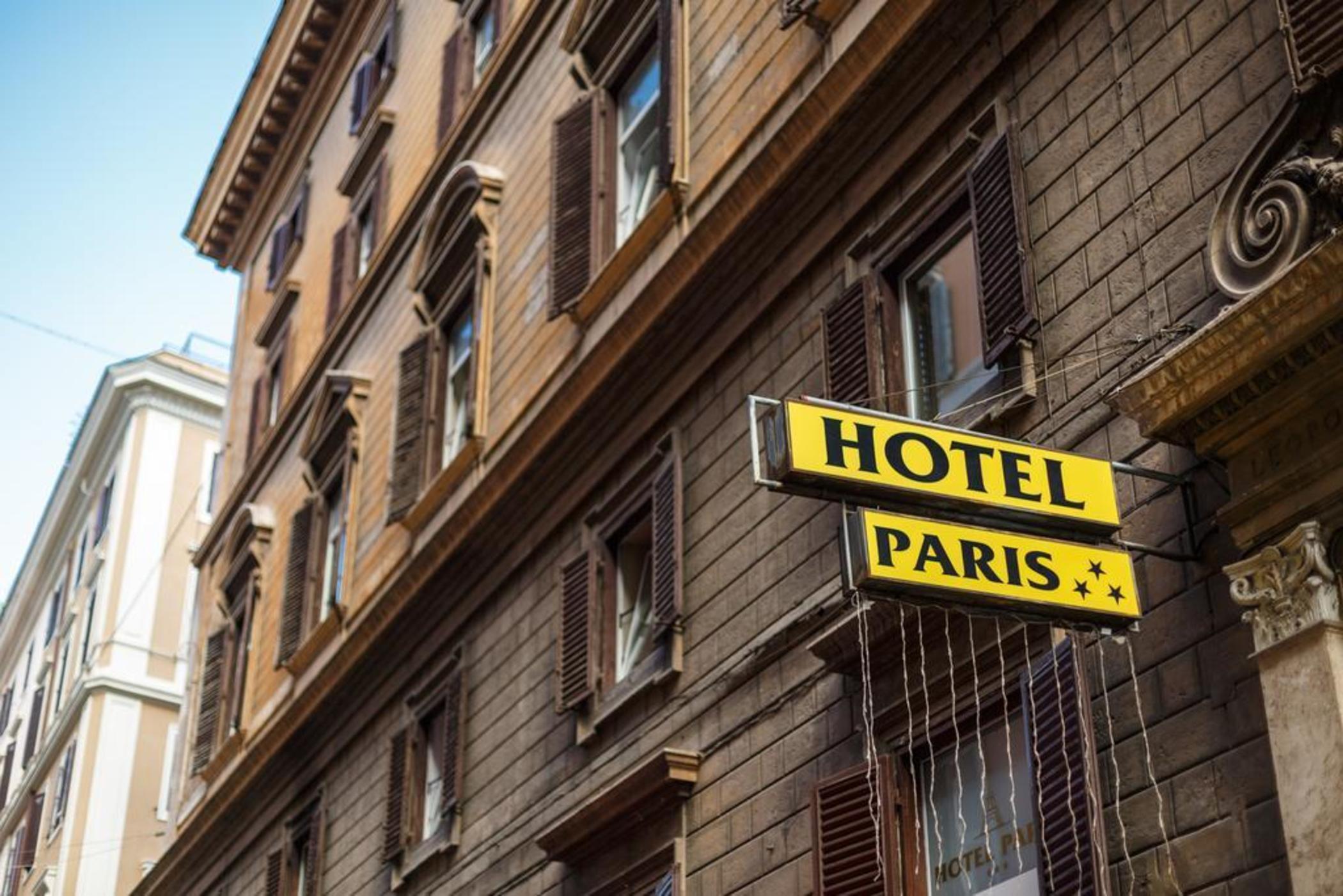 Hotel Paris Roma Exterior foto