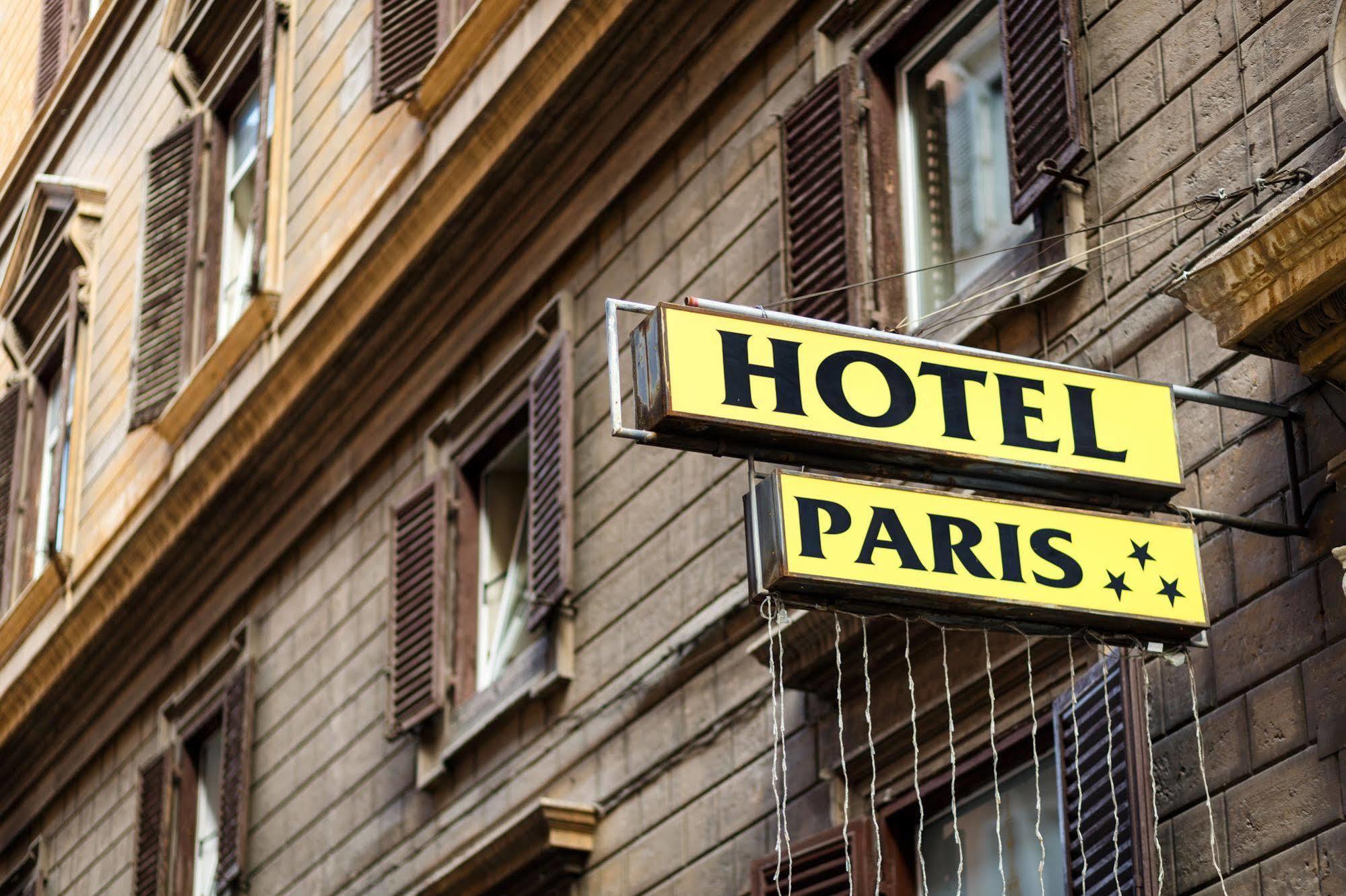 Hotel Paris Roma Exterior foto